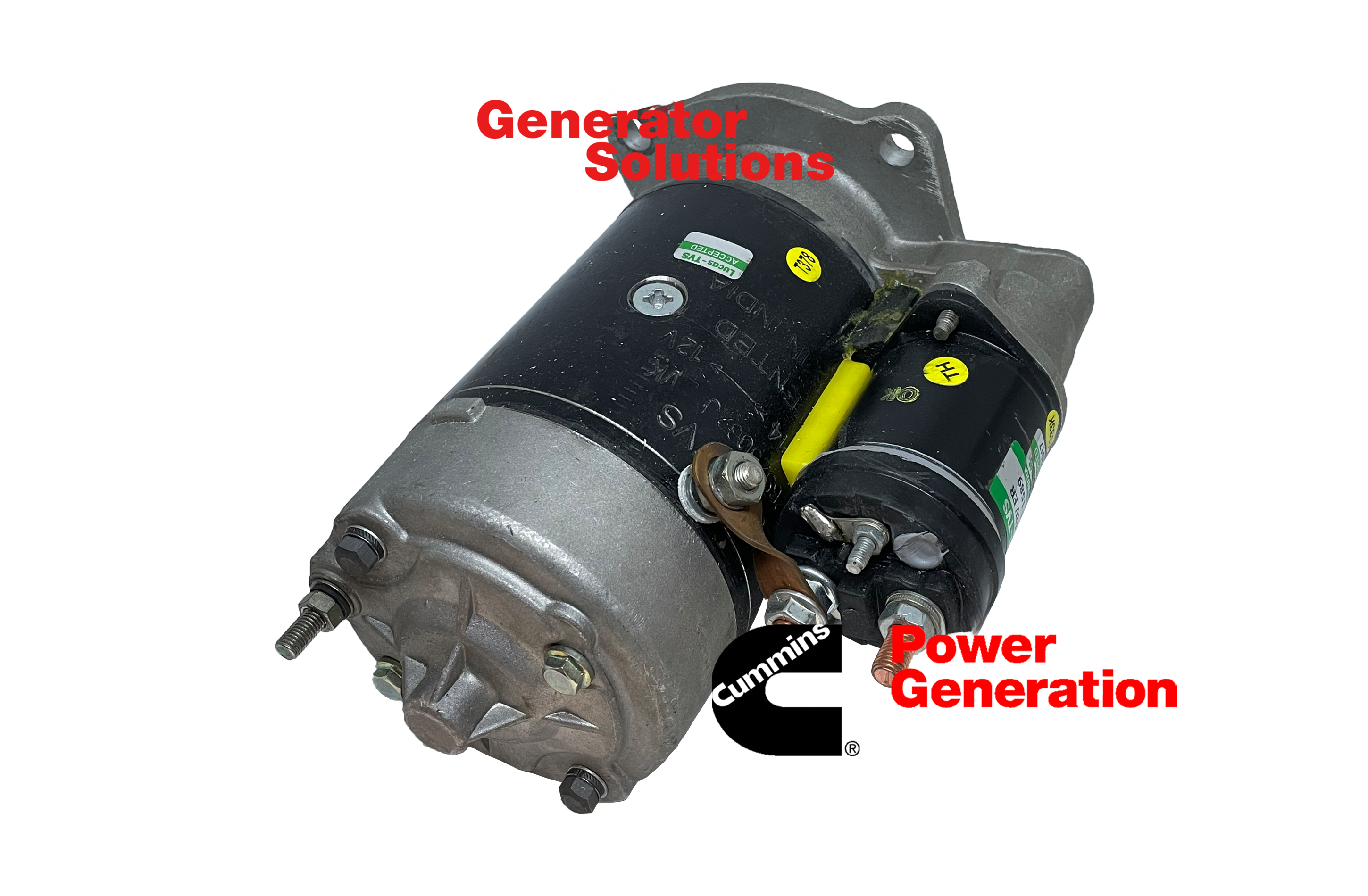 CUMMINS MOTOR STARTER (2SM114)(LUCAS TVS MAKE) NY type - C38